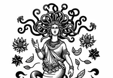 Medusa: kostenlose Ausmalbilder