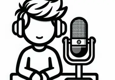 Ausmalbild Mikrofon für YouTuber – Kostenlos downloaden und online ausmalen