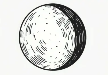 Mond Ausmalbild Gratis herunterladen und online ausmalen