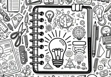 Notizbuch eines Erfinders – Kostenloses Ausmalbild zum Download