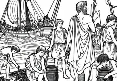 Odyssee von Homer: Ausmalbilder kostenlos ausmalen