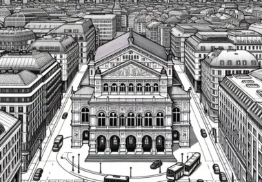Opernhaus Malvorlage Gratis