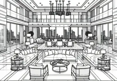 Penthouse Ausmalbild Kostenlose Downloads