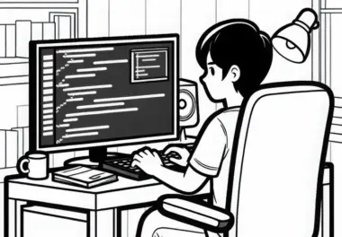 Programmierer Malvorlage Kostenlos