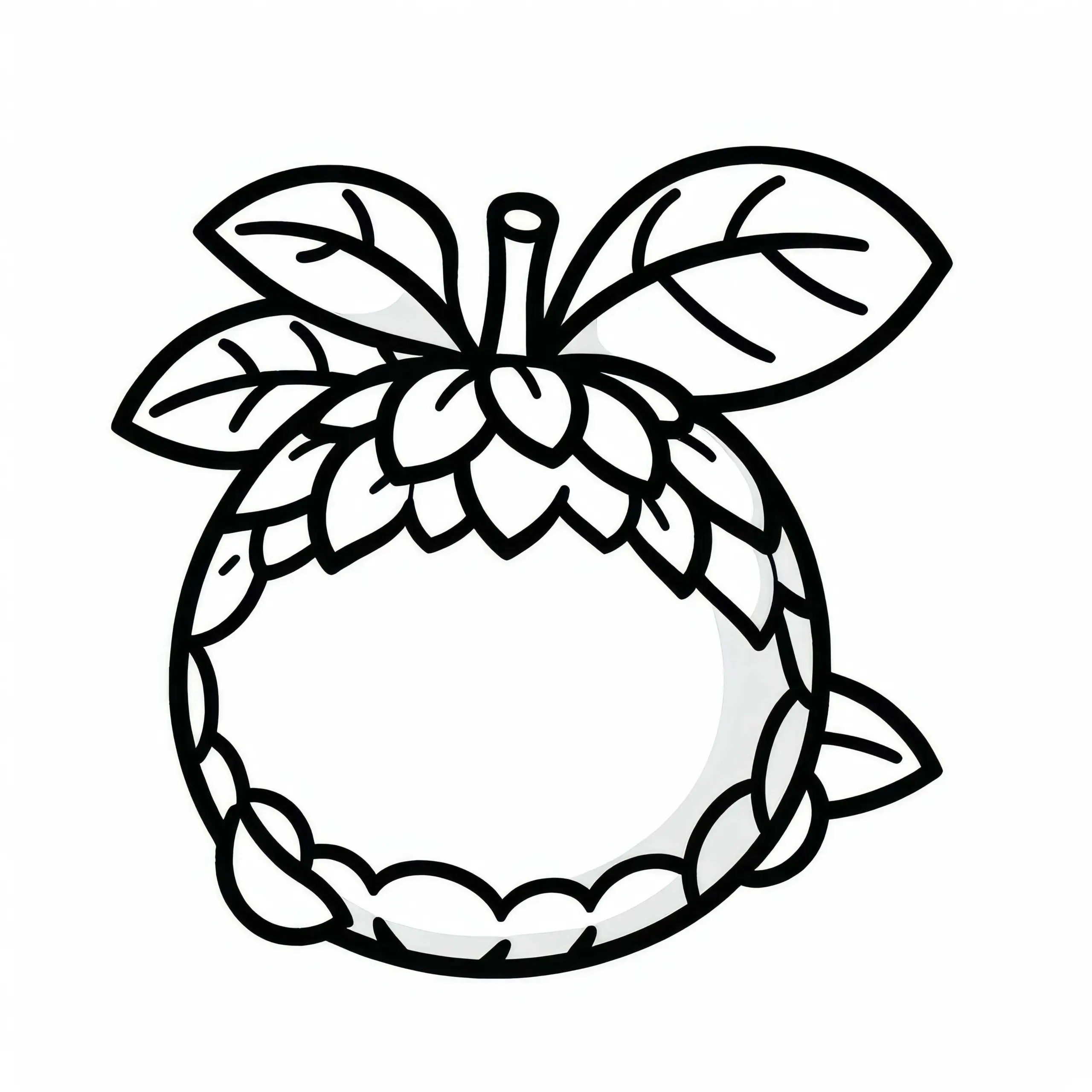Pulasan Malvorlage Kostenlos (Ausmalbild)
