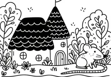 Ratten: kostenlose Ausmalbilder