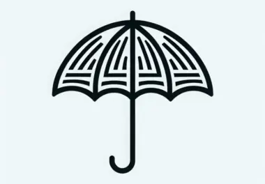 Regenschirm Ausmalbild Kostenlos – Kreatives Symbol für Klein und Groß