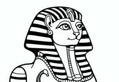 Sphinx (Fabelwesen): kostenlose Ausmalbilder