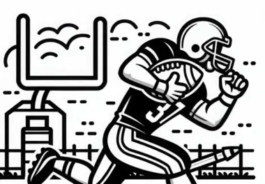 American Football: kostenlose Ausmalbilder
