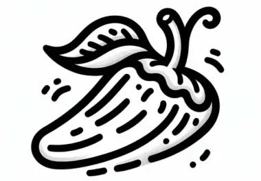 Spitzpaprika Ausmalbild Kostenlos Herunterladen