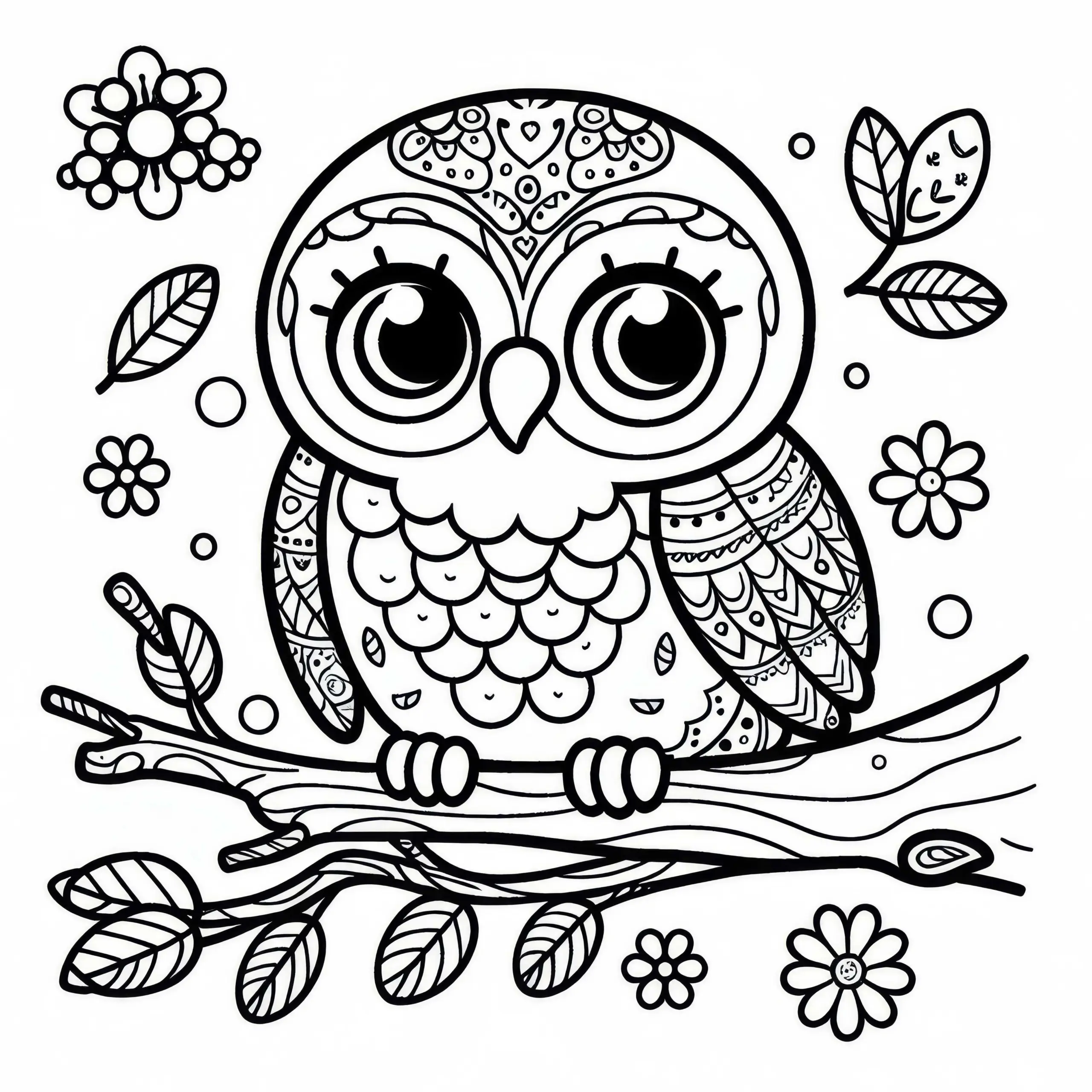 Steinkauz Vogel Europa Ausmalbild Gratis