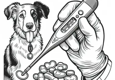 Thermometer für Tierarzt – Ausmalbild Detailreich Kostenlos