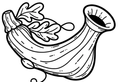 Tromboncino Zucchini Ausmalbild Gratis zum Download