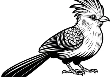 Turako Knysna Turaco Vogel Afrika Ausmalbild Gratis