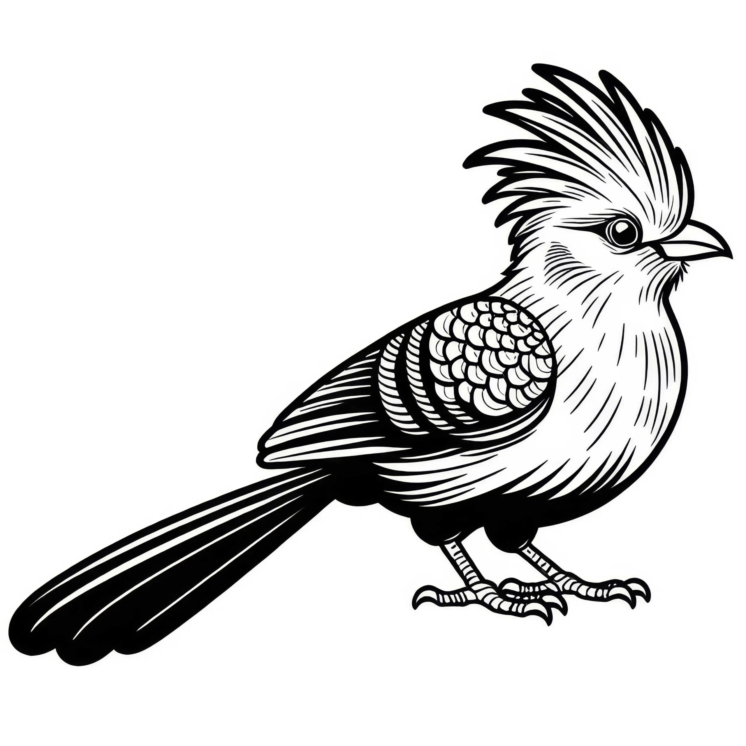 Turako Knysna Turaco Vogel Afrika Ausmalbild Gratis