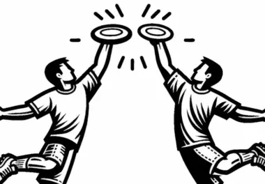 Ultimate Frisbee: kostenlose Ausmalbilder