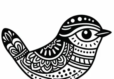 Wellenstirnelfe Indian Pitta Vogel Asien Malvorlage Kostenlos