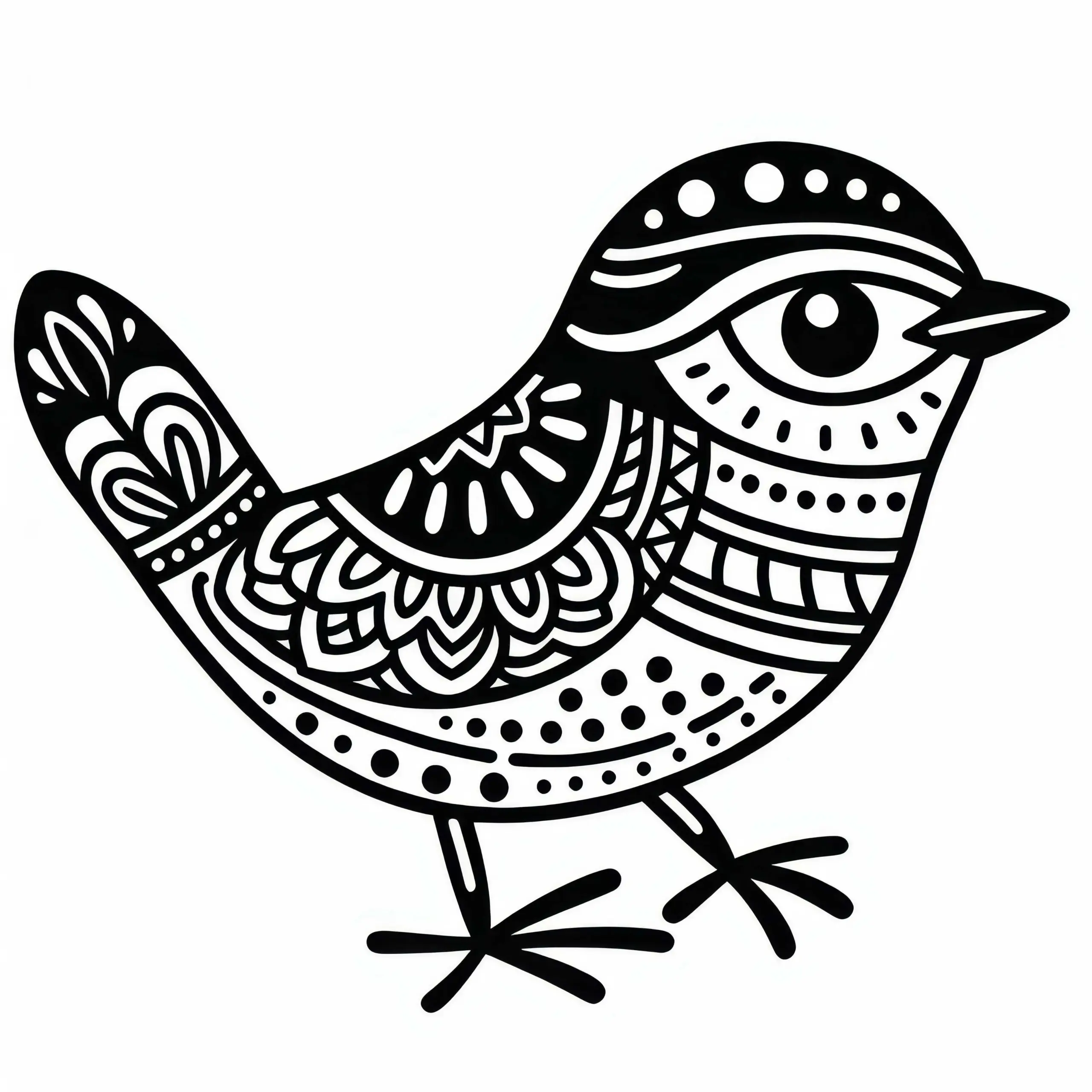 Wellenstirnelfe Indian Pitta Vogel Asien Malvorlage Kostenlos (Ausmalbild)